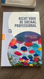 Recht voor de sociaal professional, Ophalen of Verzenden, Zo goed als nieuw, Dineke Sepmeijer-Schmahl; Mark Sepmeijer