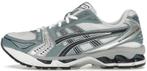 1 paar Asics Gel Kayano White Fjord Grey maat 42,5 nieuw!, Sport en Fitness, Loopsport en Atletiek, Verzenden, Nieuw, Hardloopschoenen