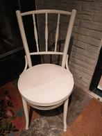 4 eettafel stoelen, Huis en Inrichting, Stoelen, Ophalen, Wit, Vier