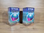 6 Nieuwe TDK EHG 180 videobanden, Alle leeftijden, Ophalen of Verzenden, Nieuw in verpakking