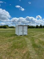 Geisoleerde 8 ft zee container voor batterijopslag, Tuin en Terras, Bergingen en Tuinkasten, Ophalen of Verzenden, Metaal, Containerberging