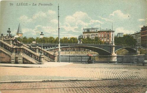 (381-118-029) Liege La Passerelle, Verzamelen, Ansichtkaarten | Buitenland, Overig Europa, Verzenden