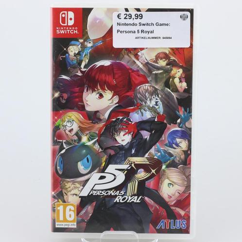 Nintendo Switch Game: Persona 5 Royal, Spelcomputers en Games, Spelcomputers | Nintendo Switch, Zo goed als nieuw