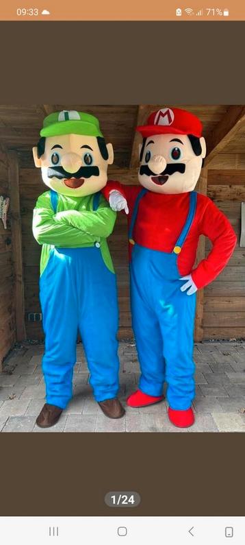 Mario en andere verkleedpakken  beschikbaar voor biedingen