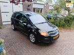 Opel Zafira 1.8 Cosmo automaat panorama 7p APK nieuw, Auto's, Opel, 4 cilinders, Zwart, Origineel Nederlands, Bedrijf