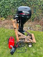 Suzuki 9.9 pk 4 taktBuitenboordmotor, Ophalen of Verzenden, Zo goed als nieuw, Met afstandsbediening, 5 tot 10 pk