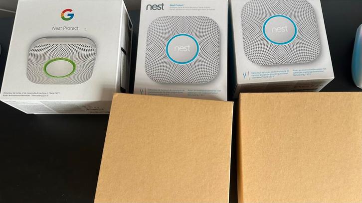 Nest Protect Rook-en koolmonoxide, Doe-het-zelf en Verbouw, Alarmsystemen, Zo goed als nieuw, Detector, Sensor of Melder, Rook