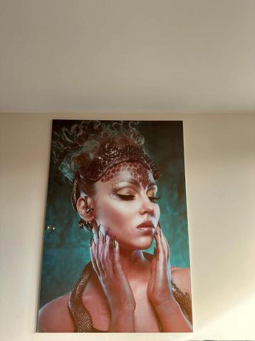 Glasschilderij 160x110cm beschikbaar voor biedingen