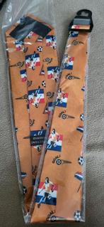 Stropdas voetbal, Collectione Roberto, Oranje, Ophalen of Verzenden, Zo goed als nieuw