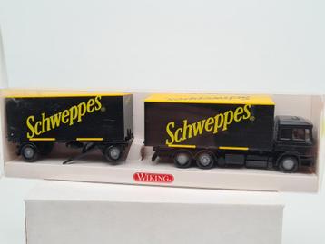 Schweppes Frisdrank MAN vrachtwagen - Wiking 1/87 beschikbaar voor biedingen