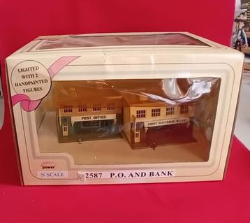 Model Power postkantoor en bank n-spoor beschikbaar voor biedingen