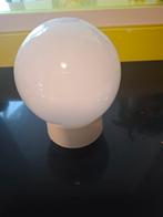 Witte bol lamp, Ophalen of Verzenden, Zo goed als nieuw, Glas, Modern