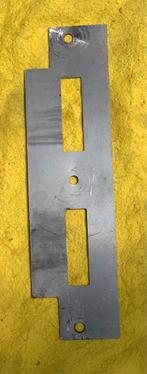 Slotplaat RVS (Edelstaal), Ophalen of Verzenden, Gebruikt