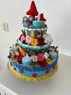 Muizen verjaardag taart ( gehaakt ), Hobby en Vrije tijd, Breien en Haken, Ophalen of Verzenden, Nieuw, Haken, Overige typen