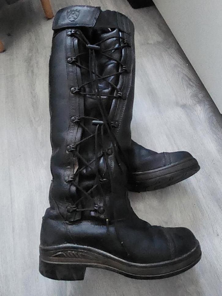 Ariat Grasmere waterdichte leren laarzen maat 38, Dieren en Toebehoren, Paardrijkleding, Gebruikt, Dames, Schoeisel, Western, Ophalen of Verzenden