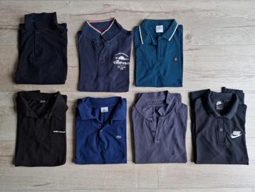 Heren polo pakket (7 stuks) ongeveer maat: S beschikbaar voor biedingen