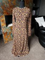 Lange jurk in luipaardprint maat M, Maat 38/40 (M), Overige kleuren, Distrikt Norrebro, Nieuw