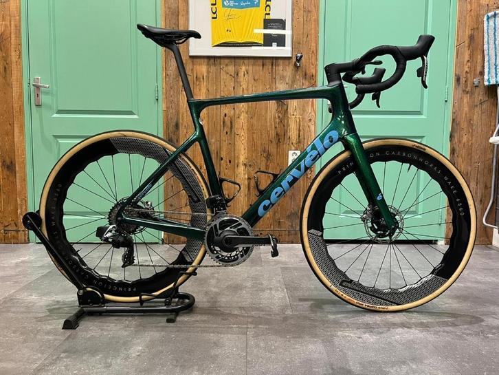 Cervelo Caledonia5 Red eTap 58cm, Fietsen en Brommers, Fietsen | Racefietsen, Zo goed als nieuw, Heren, Overige merken, Meer dan 20 versnellingen