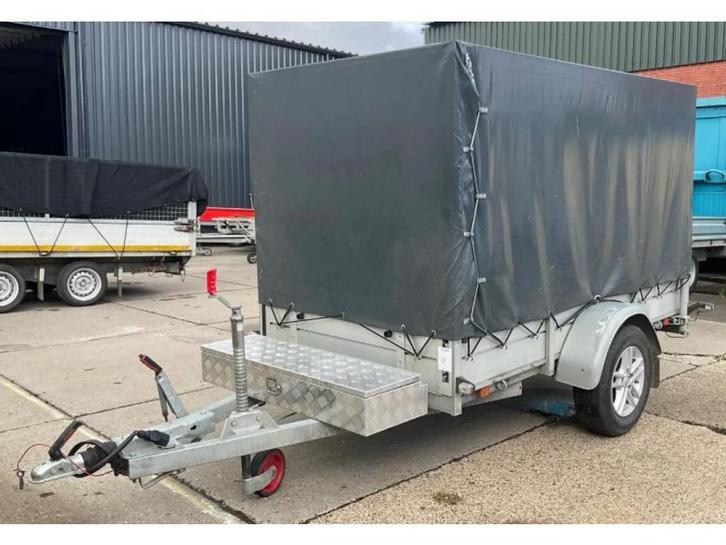 Bij Eemsned een Anssems Huifaanhanger afm 2,50 x 1,30, Auto diversen, Aanhangers en Bagagewagens, Gebruikt