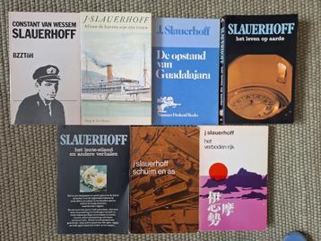 Zeven boeken van Jan Slauerhoff beschikbaar voor biedingen