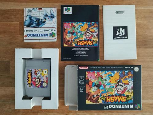 Super Smash Bros voor Nintendo 64 N64 *COMPLEET*, Spelcomputers en Games, Games | Nintendo 64, Zo goed als nieuw, Vechten, 3 spelers of meer