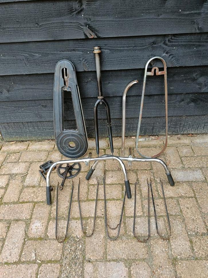 Fiets Onderdelen - Diverse, Fietsen en Brommers, Fietsonderdelen, Gebruikt, Algemeen, Frame, Ophalen of Verzenden