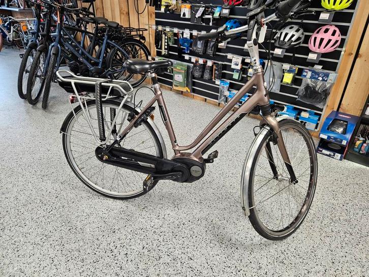 Gazelle Ultimate C1i Active line Middenmotor, Fietsen en Brommers, Elektrische fietsen, Zo goed als nieuw, Gazelle, 51 tot 55 cm