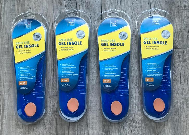 Nieuw Shoe Like Gel Inlegzolen, Sport en Fitness, Gezondheidsproducten en Wellness, Nieuw, Overige typen, Ophalen