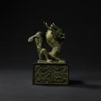 Zegel (stempel) draak met ruyi, Verzenden