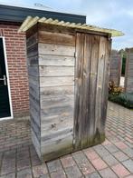 Houten opbergkast / tuinkast – stevig en droog!, Tuin en Terras, Bergingen en Tuinkasten, Ophalen, Gebruikt, -, -