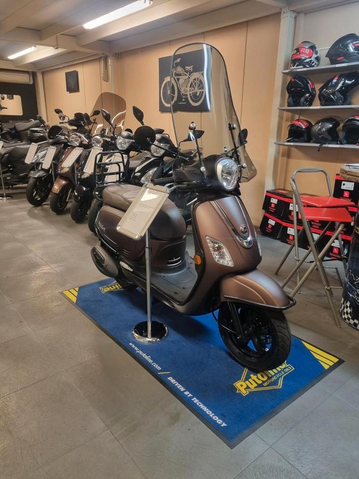 Sym fiddle 3 2020 snor / 25 km/h, Fietsen en Brommers, Snorfietsen en Snorscooters, Zo goed als nieuw, SYM, Benzine, Ophalen