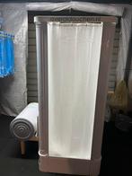 Tijdelijke mobiele nooddouche + gordijn, Ophalen, Gebruikt