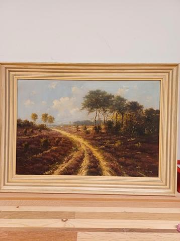 C.G. Bruns Olieverf Schilderij - Berlijn? beschikbaar voor biedingen