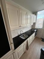 Compelte keuken inclusief apparatuur, Huis en Inrichting, Gebruikt, Wit, Graniet of Steen, Enkelwandige keuken