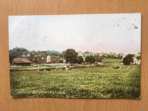 Arnhem - 1913 - Burgemeesterwijk, Verzamelen, Ansichtkaarten | Nederland, Gelopen, Gelderland, Voor 1920, Verzenden