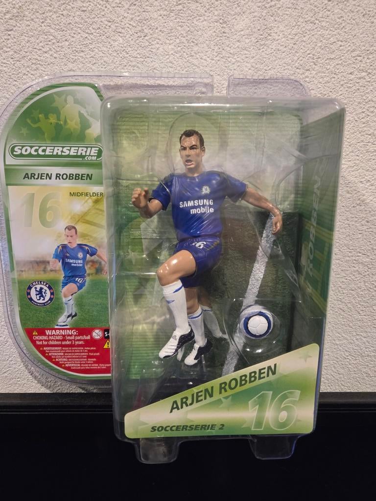 Arjen Robben 3D Stars Chelsea FC Actiefiguur. Ongeopend., Verzamelen, Sportartikelen en Voetbal, Ophalen of Verzenden, Nieuw, Buitenlandse clubs