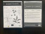 Stampin up - Splendid Thoughts stempelset met dies, Ophalen of Verzenden, Gebruikt, Overige typen
