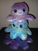 3 leuke omkeerbare octopus knuffels, Ophalen of Verzenden, Zo goed als nieuw, Overige typen