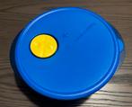 Tupperware CrystalPlus/ Micro magnetronschaal 2 Liter blauw, Huis en Inrichting, Ophalen of Verzenden, Zo goed als nieuw, Blauw