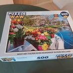 Puzzle W+W 500 stukjes - Tulpen Keukenhof, Hobby en Vrije tijd, Denksport en Puzzels, Ophalen of Verzenden, 500 t/m 1500 stukjes