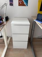 IKEA MALM Ladekast 3 lades, wit, 40x78 cm, Huis en Inrichting, Kasten | Ladekasten, Ophalen, Minder dan 50 cm, Zo goed als nieuw