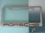 Porsche kentekenplaathouder USA mooi chroom, Ophalen of Verzenden, Gebruikt