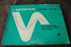Honda CR250R 1985 motorcycle parts catalogue CR 250 R, Motoren, Handleidingen en Instructieboekjes, Ophalen of Verzenden, Honda