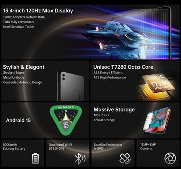 Teclast 65 Max Tablet 20GB RAM+256 GB ROM beschikbaar voor biedingen