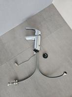 GROHE Euroeco Wastafelkraan met ketting chroom, Wastafel, Ophalen of Verzenden, Zo goed als nieuw, Chroom