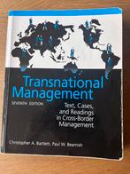 Transnational Management SEVENTH EDITION, Ophalen of Verzenden, Gelezen, Management, Christopher A. Bartlett, Paul W. Beamish