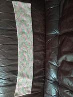 Handgehaakte colsjaal, gemêleerd rose groen bruin, Kleding | Dames, Ophalen of Verzenden, Nieuw, Sjaal