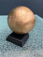 Vintage Gouden Globe Decoratie, Ophalen of Verzenden, Zo goed als nieuw