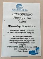 Efteling uitnodiging 2018 voor medewerkers Fata Morgana, Ophalen of Verzenden, Zo goed als nieuw, Overige typen