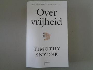 Over Vrijheid - Timothy Snyder beschikbaar voor biedingen
